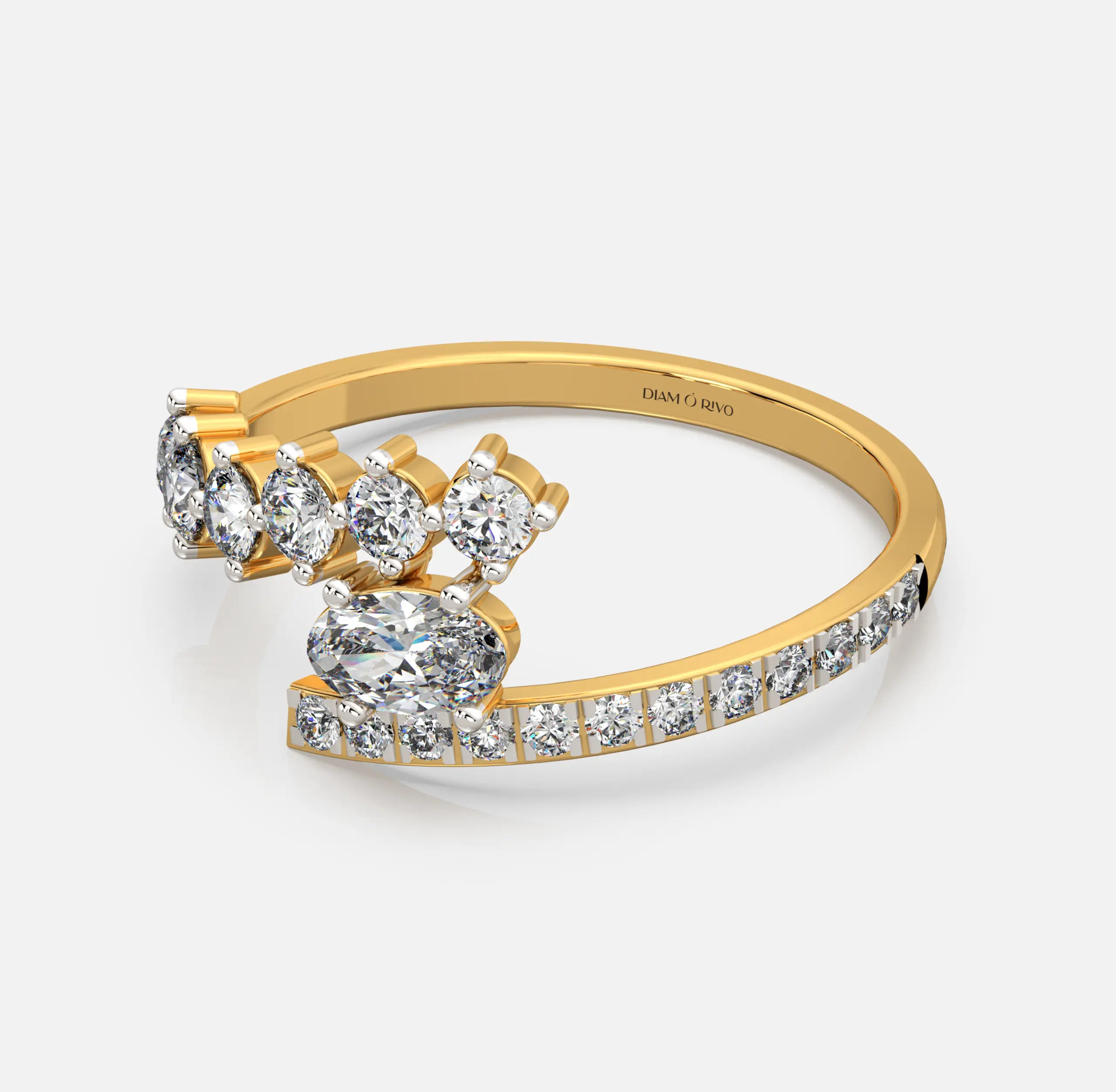 Petal Spiral Ring