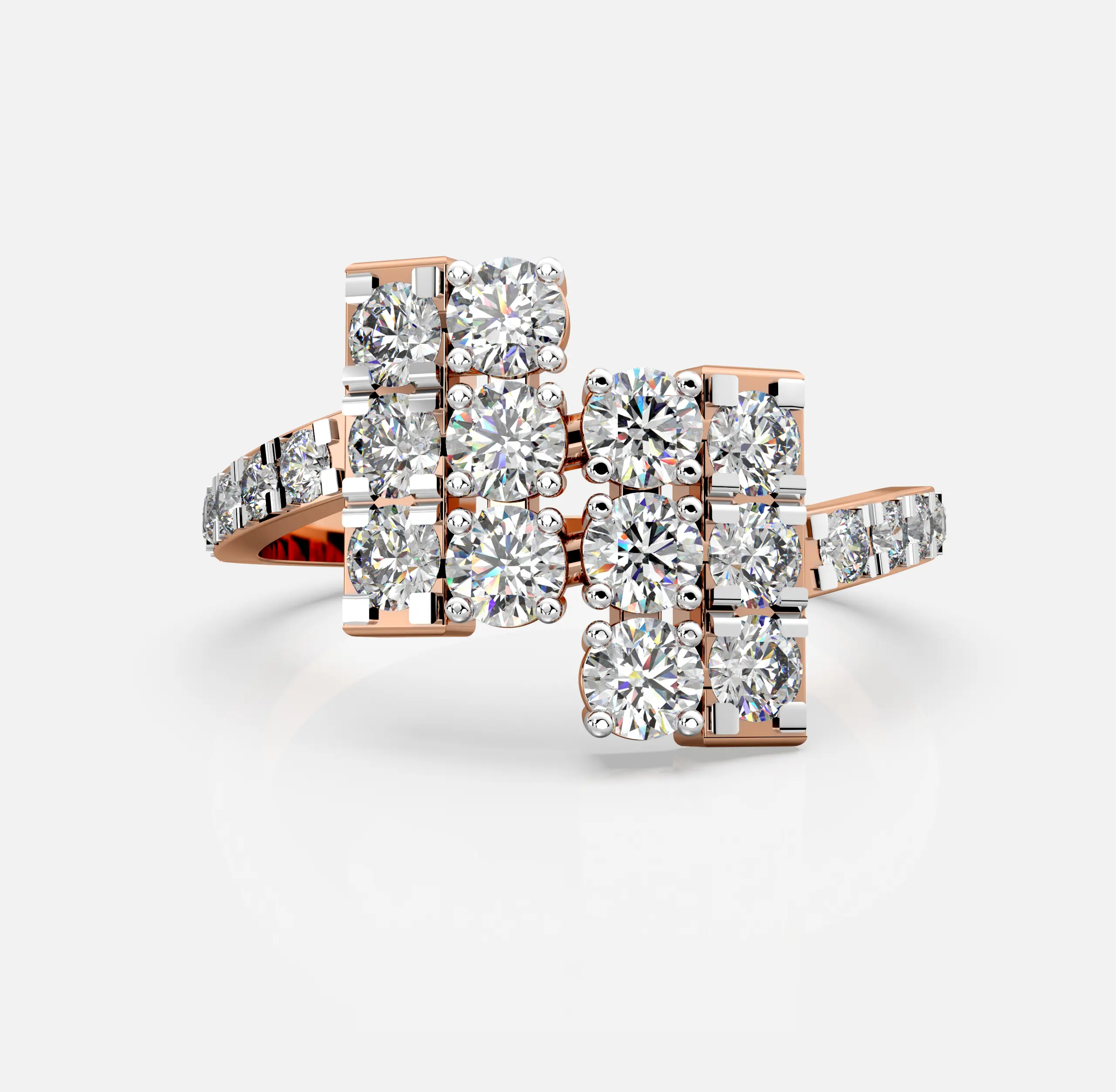 Twin Bloom Ring