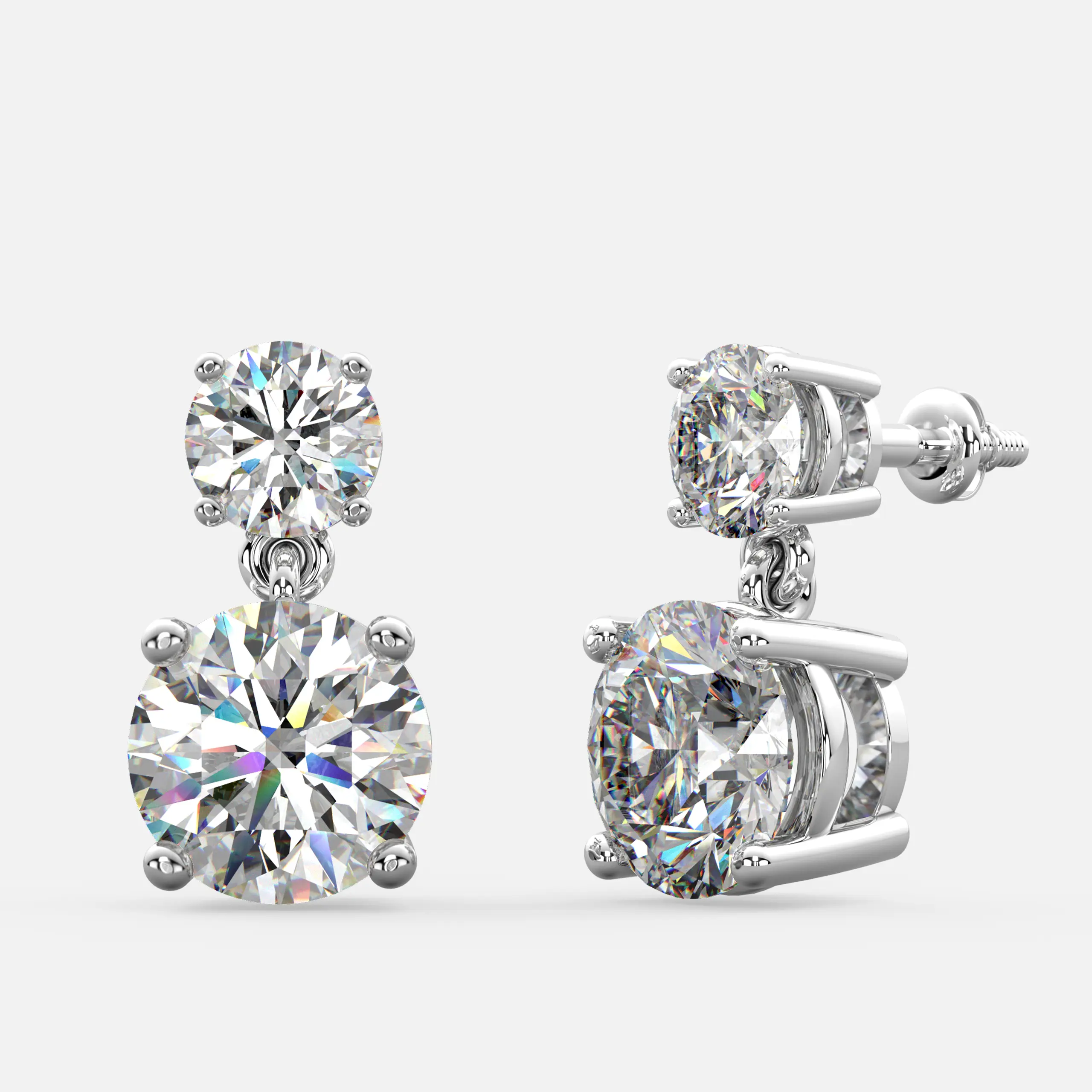 Aurora Dual Spark Earrings