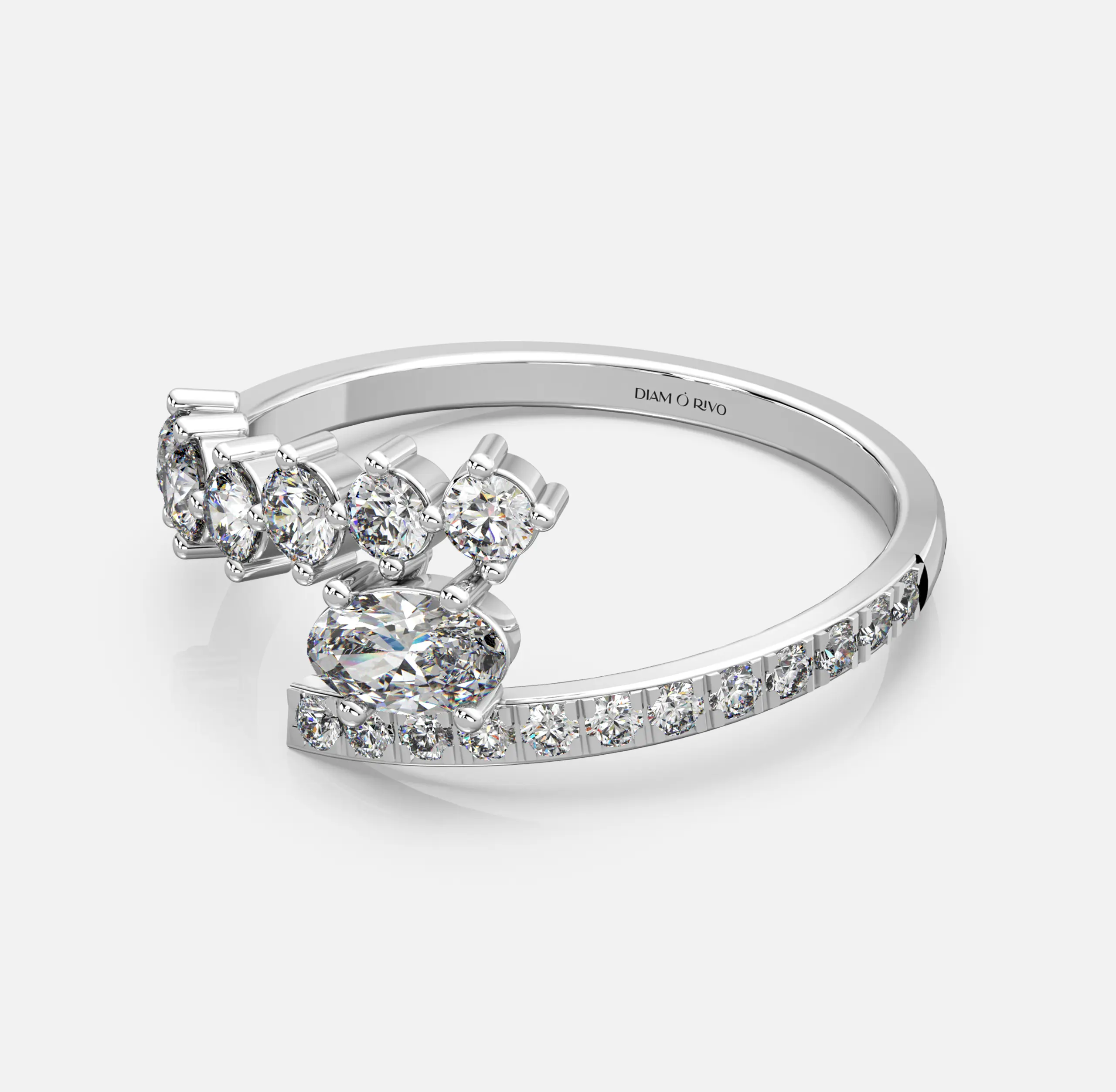 Petal Spiral Ring