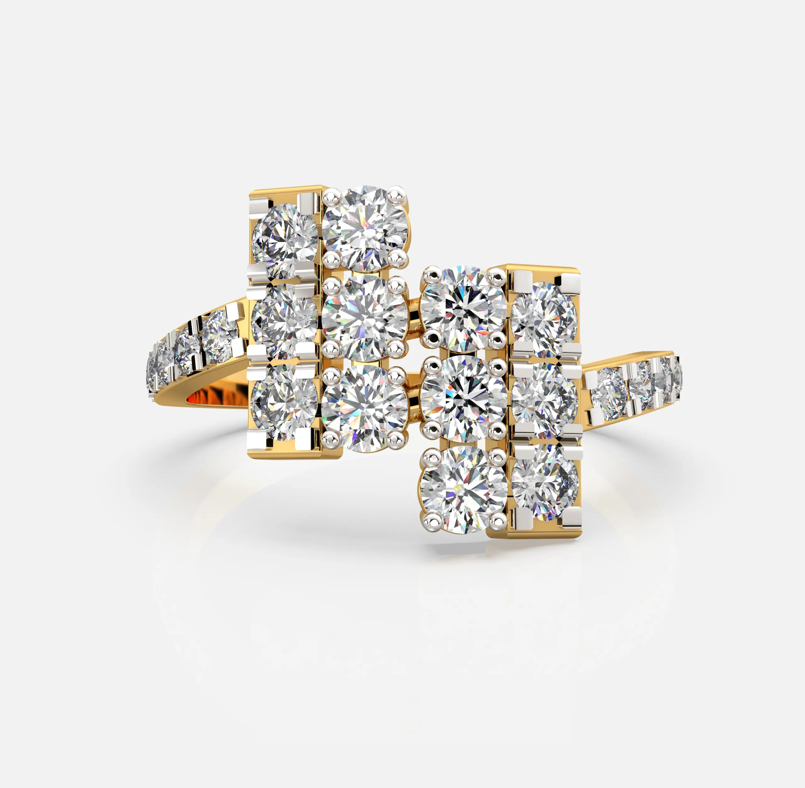 Twin Bloom Ring